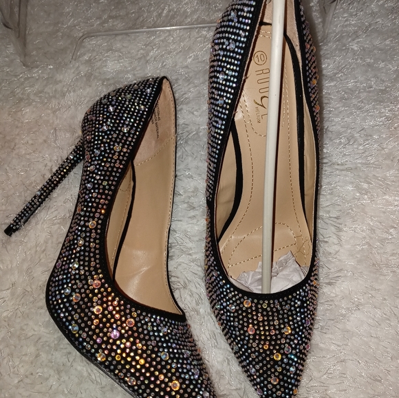 Rhinestone Heels - Picture 2 of 5